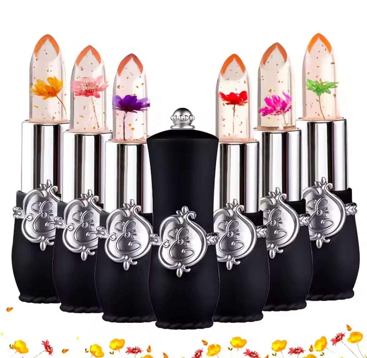 🌸 Burvju “Flower Jelly” lūpu balzams – maina krāsu un pielāgojas tavai temperatūrai 💋✨