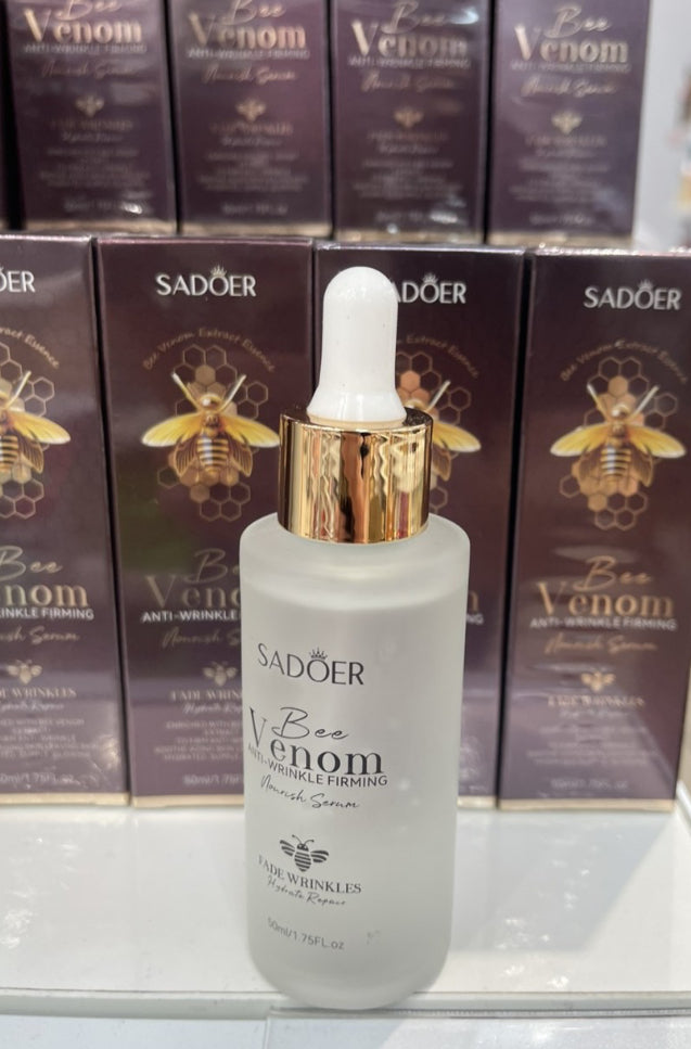 Bišu serums – pret grumbām un ādas elastībai