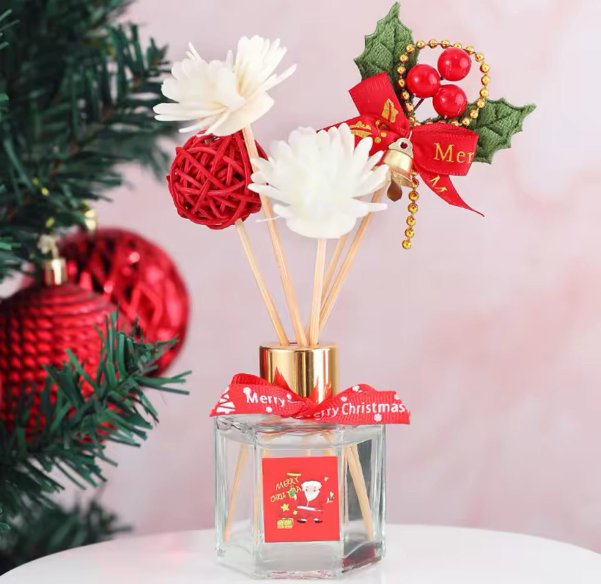 🌸 Aromātisko eļļu difuzora komplekts – “Lily & Oolong” kolekcija ar niedru kociņiem 🕯️✨